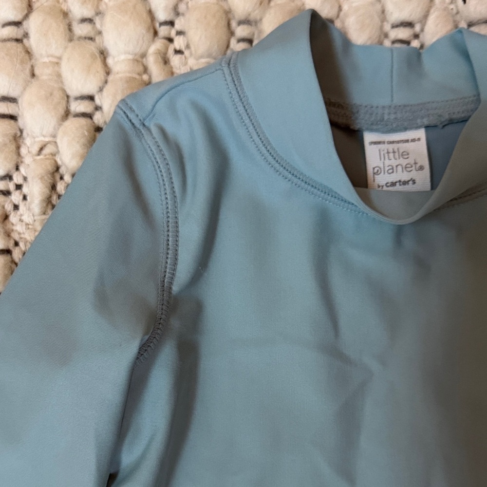 Ocean Blue Kids Rashguard Set - Picture 5 of 7